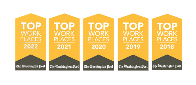 Best Places to Work 2018-2022